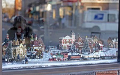 Рождественная витрина