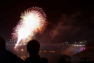Fireworks at Niagara