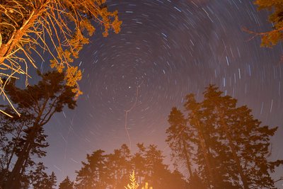 Костёр и звёзды
