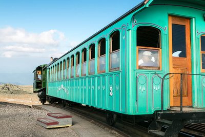 Mt. Washington train